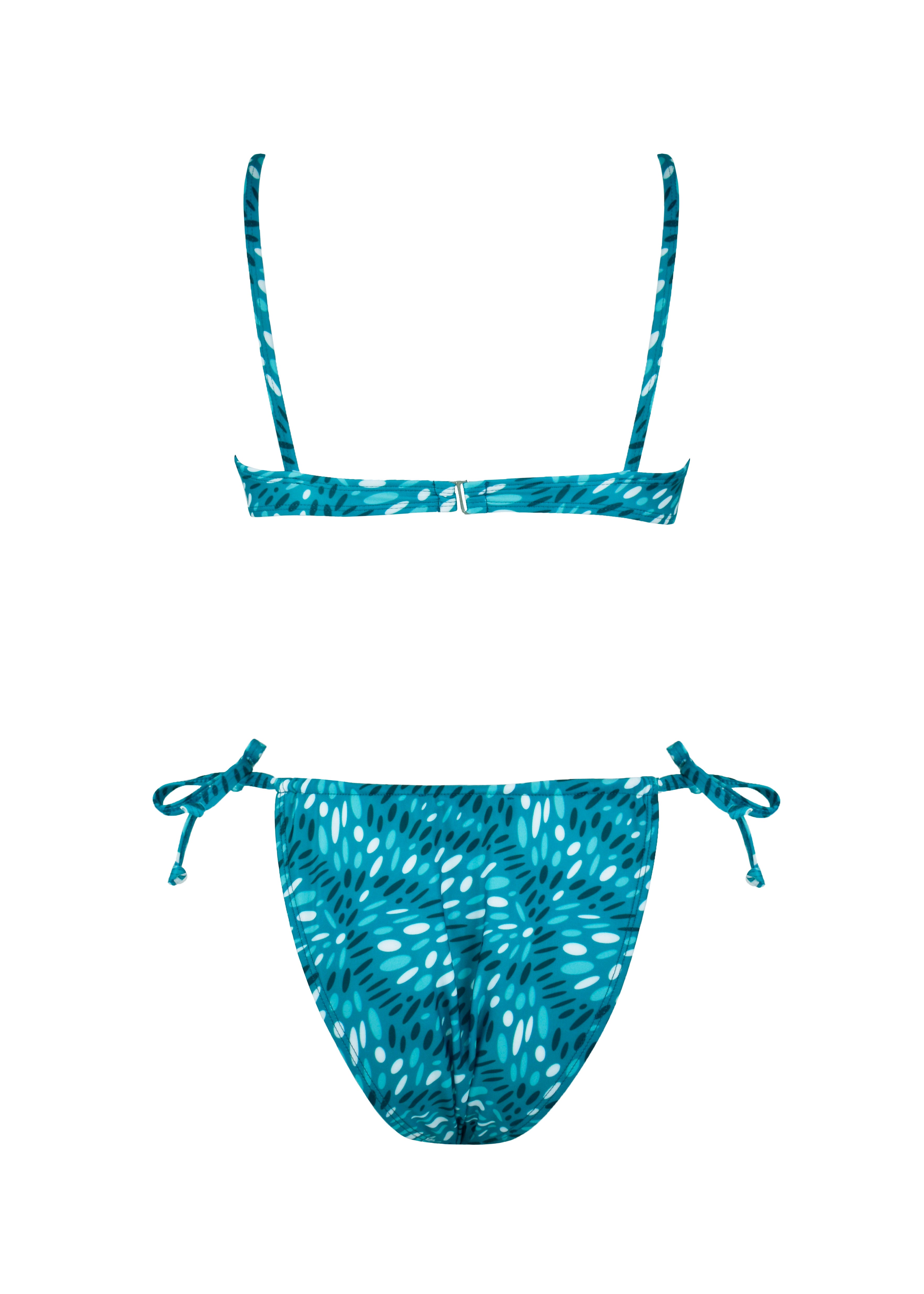 Elisabeth Bikini - Teal Flyingfish - Set