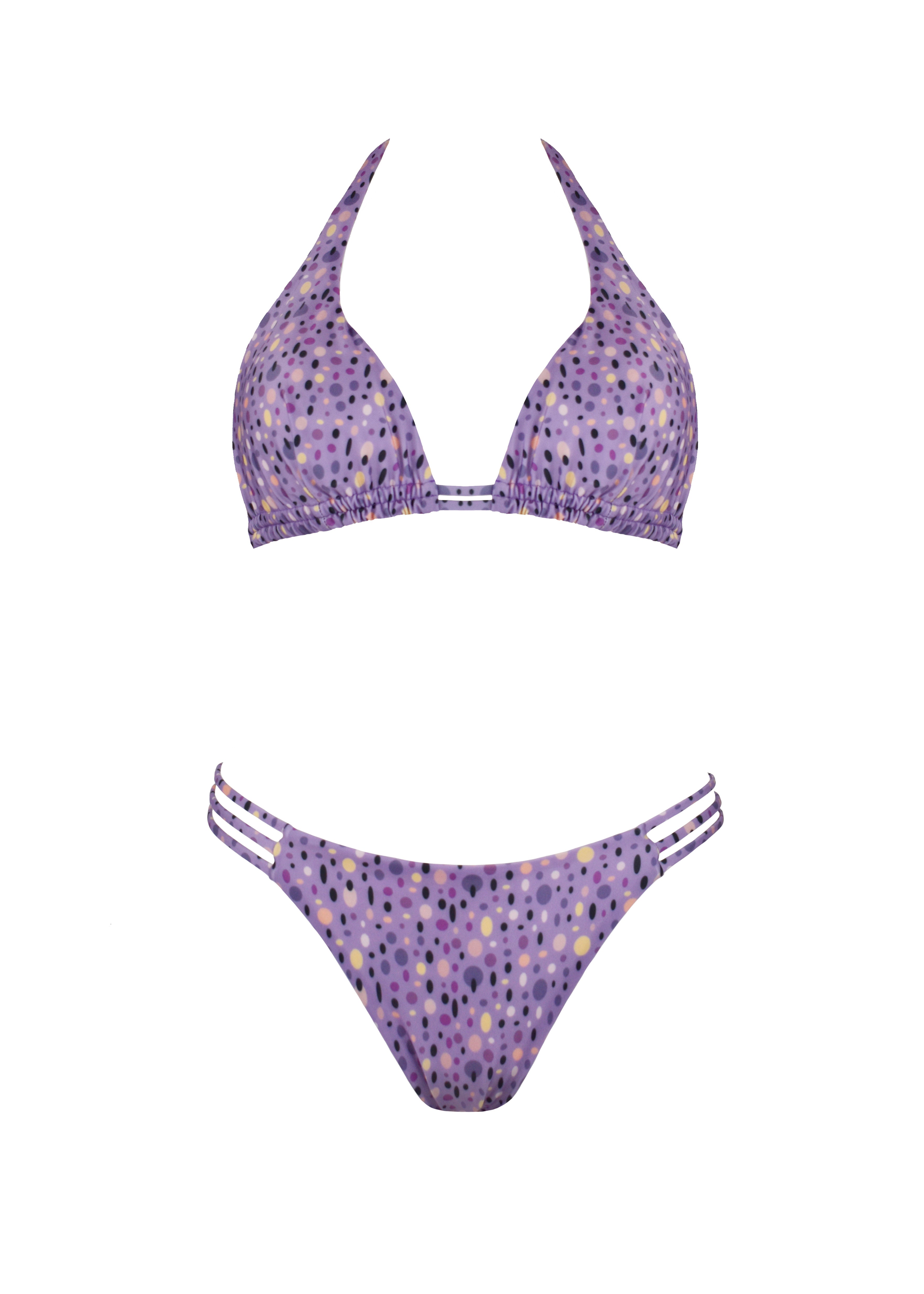 Zoe Bikini - Purple Trout - Set