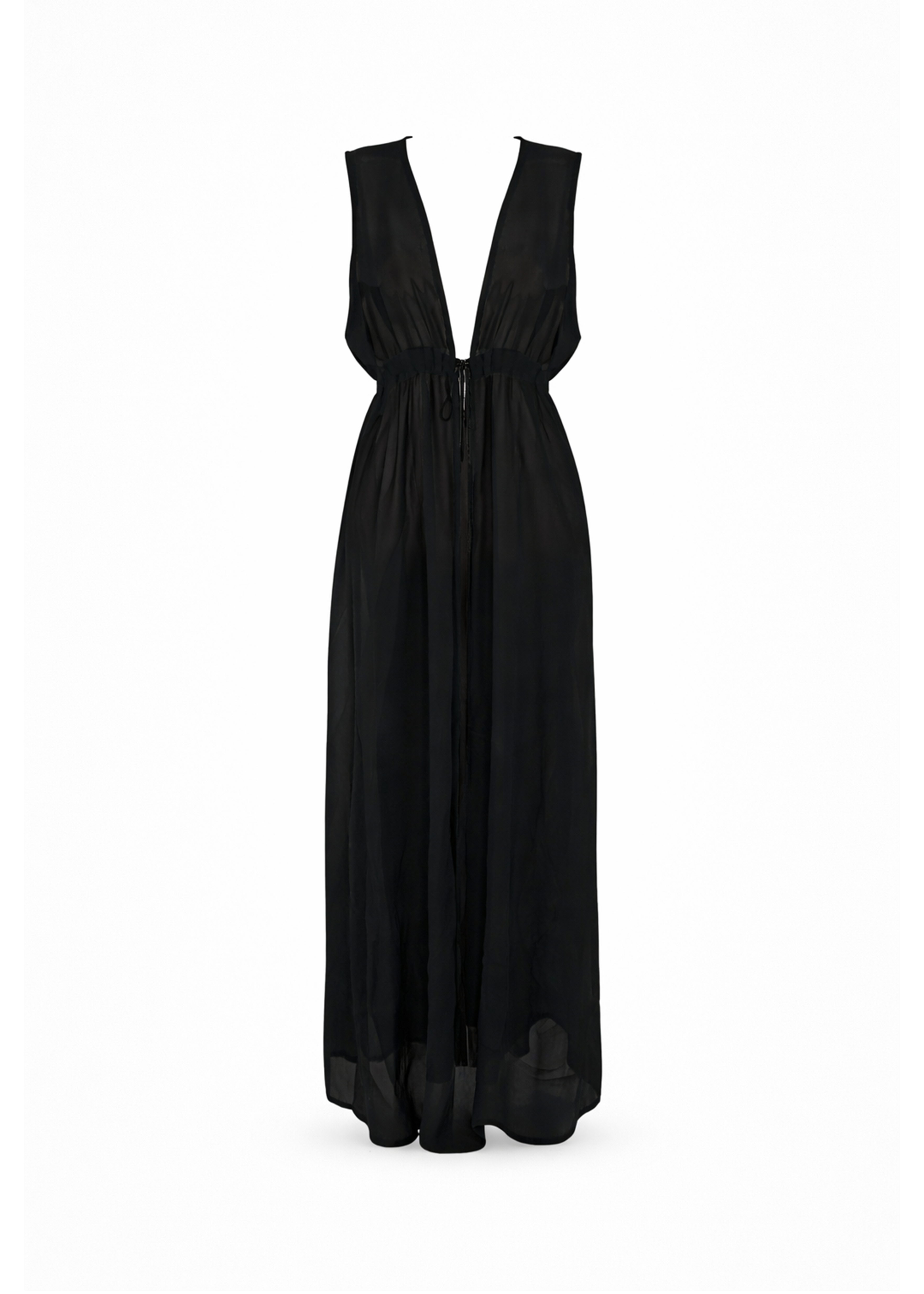 Anastasia Beach Dress - Black Abyss