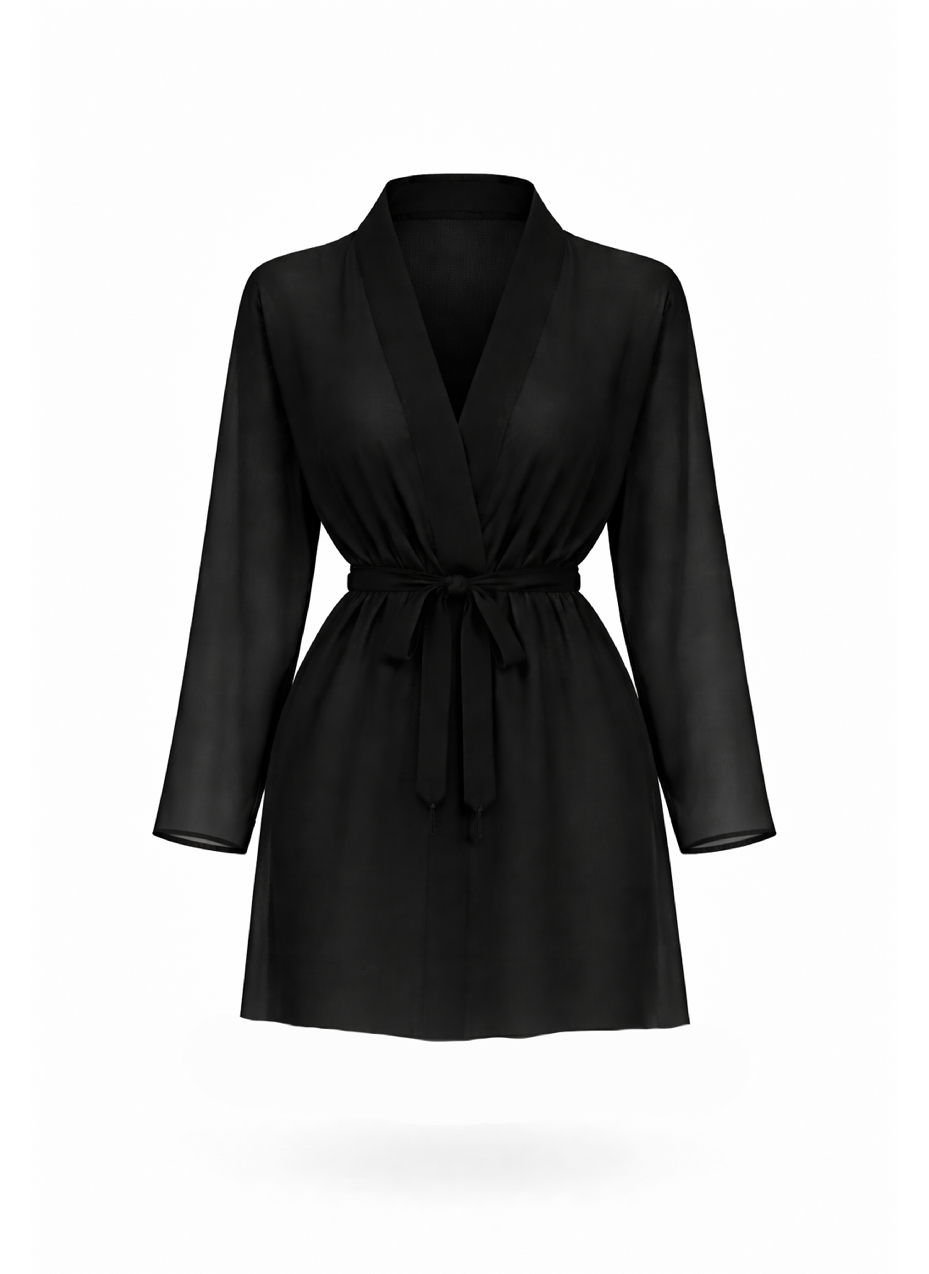 Fiona Beach Robe - Black Abyss