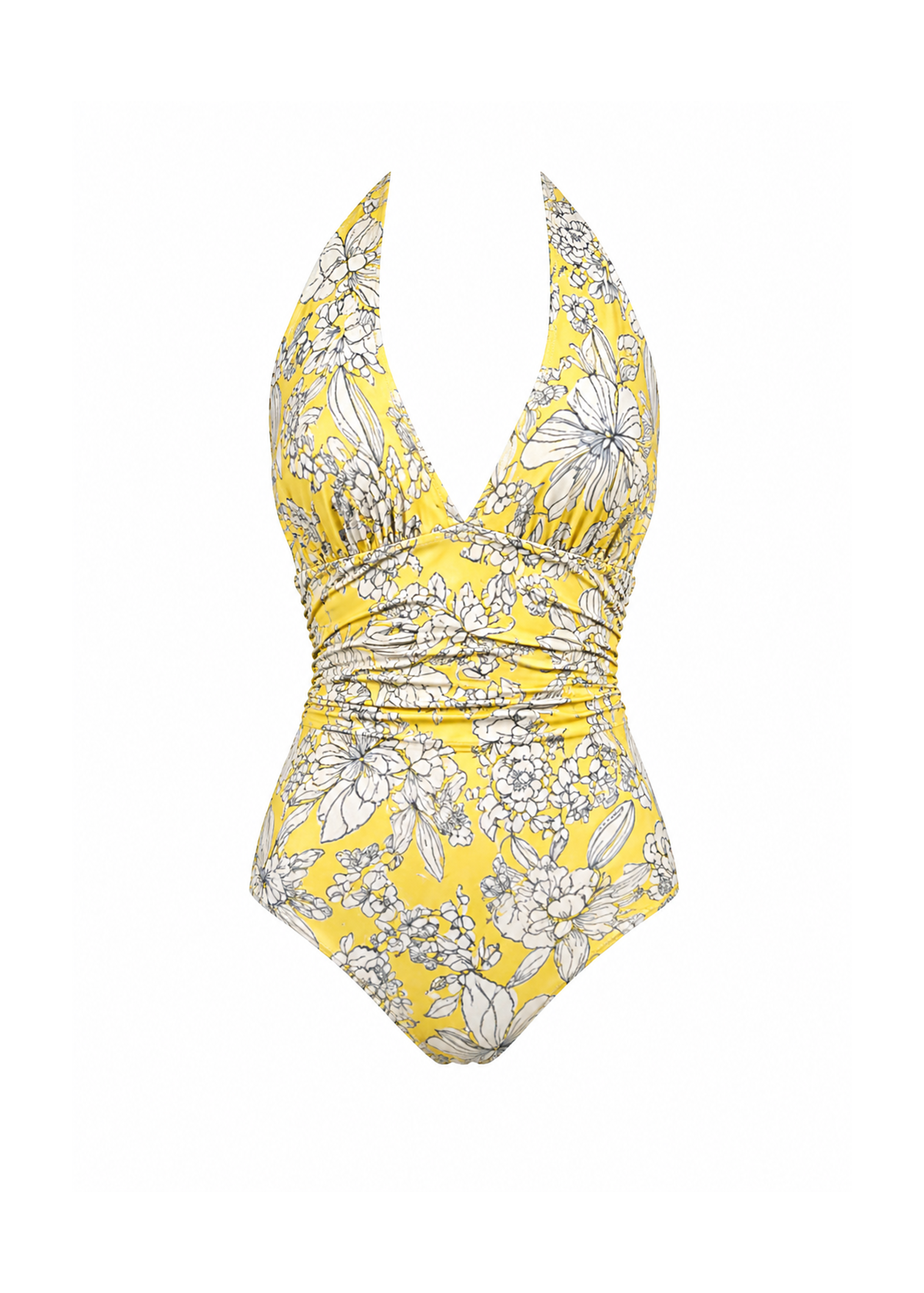 Isabelle One piece - Yellow Emily Floral