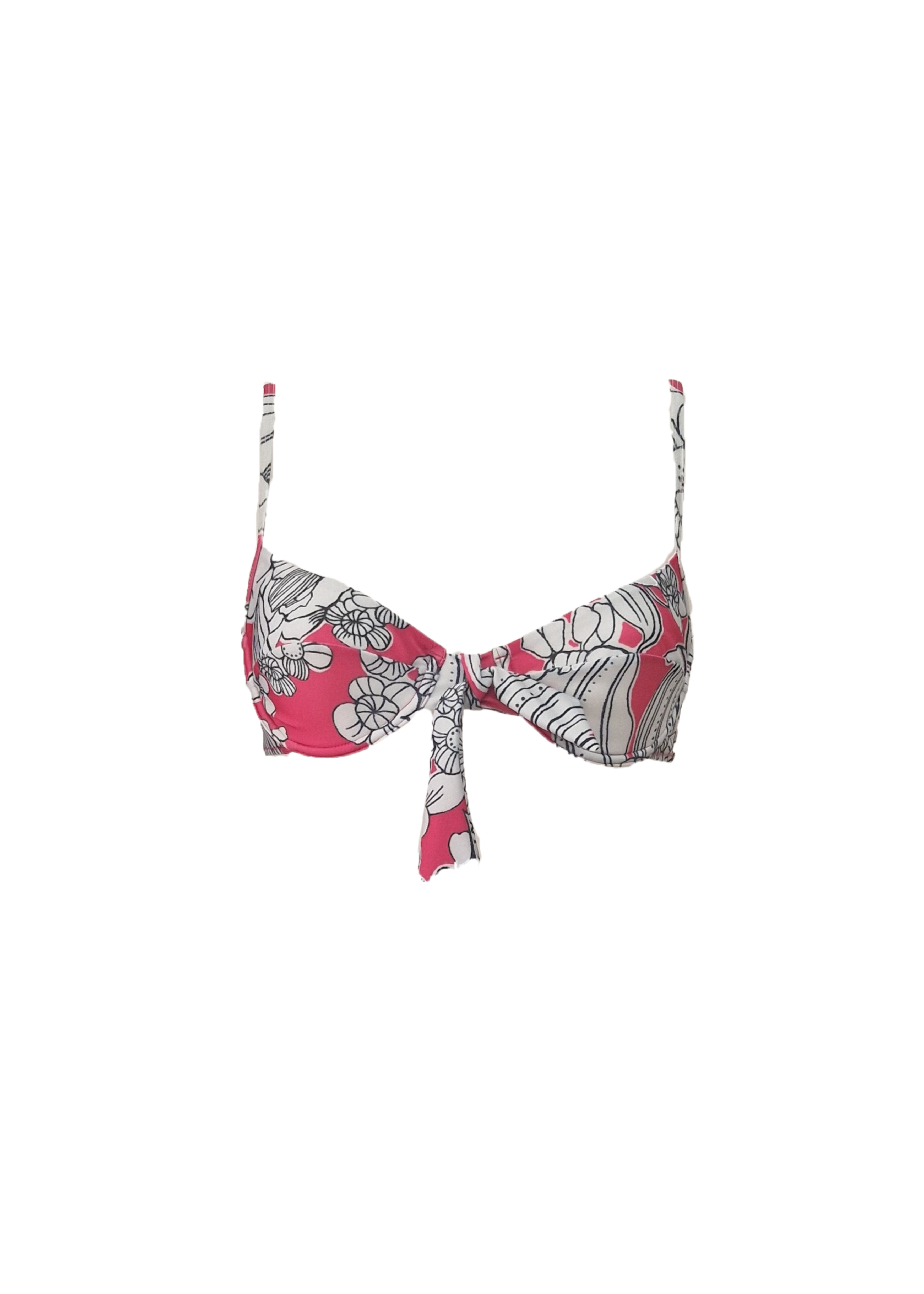Diana Bikini - Fuchsia Emily Floral - Top