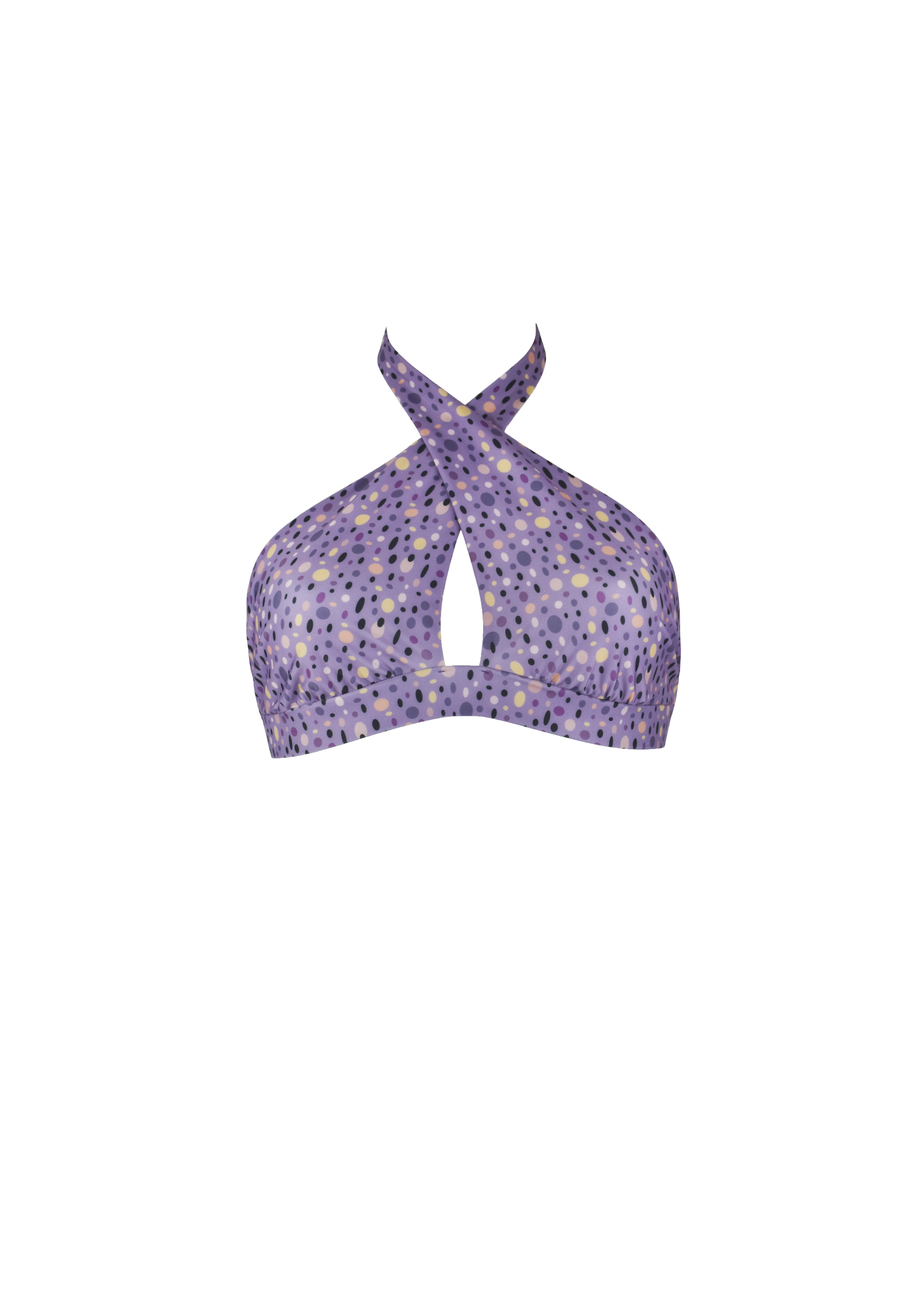 Lilian Bikini - Purple Trout - Top