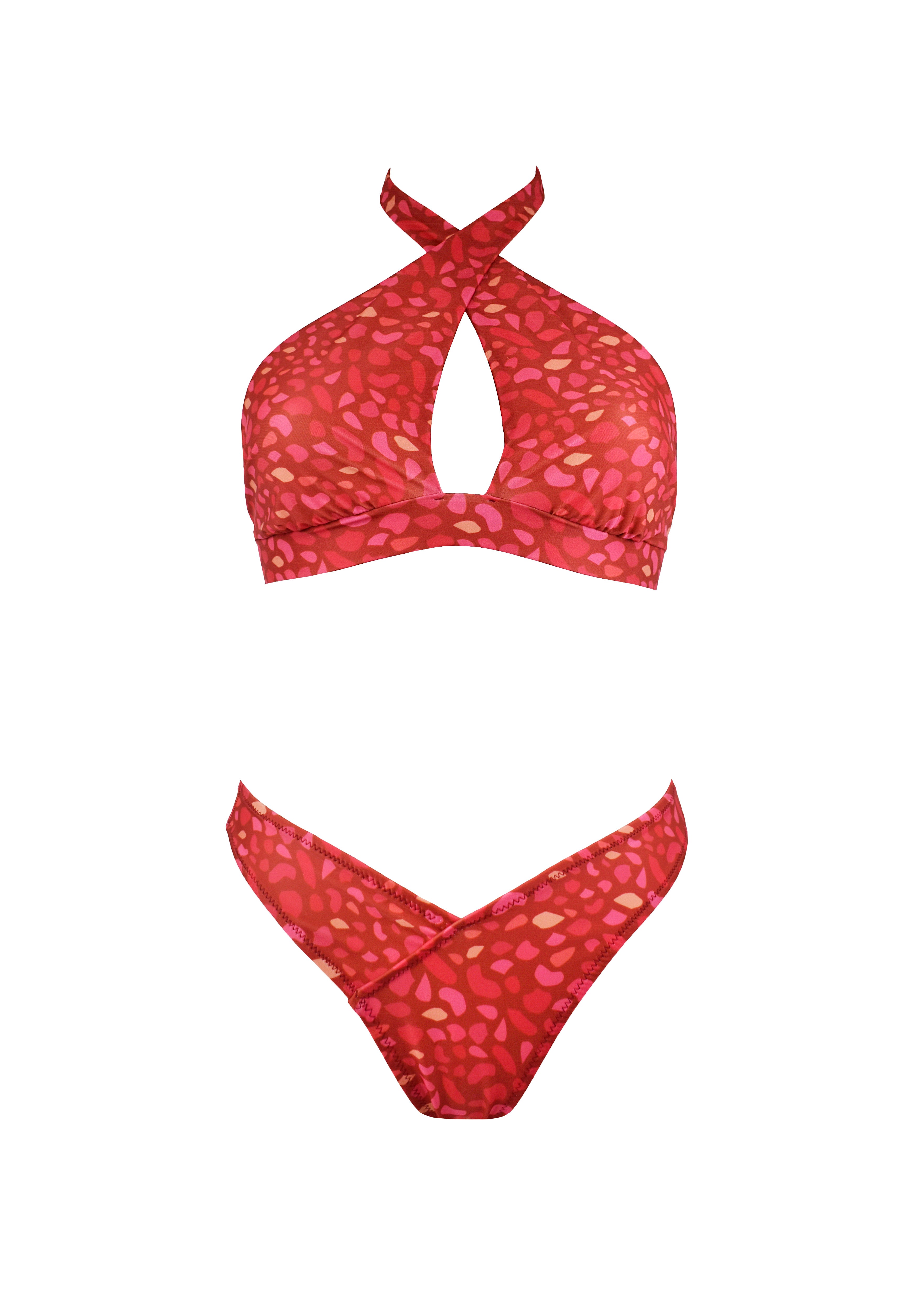 Lilian Bikini - Ruby Hummingbird - Set