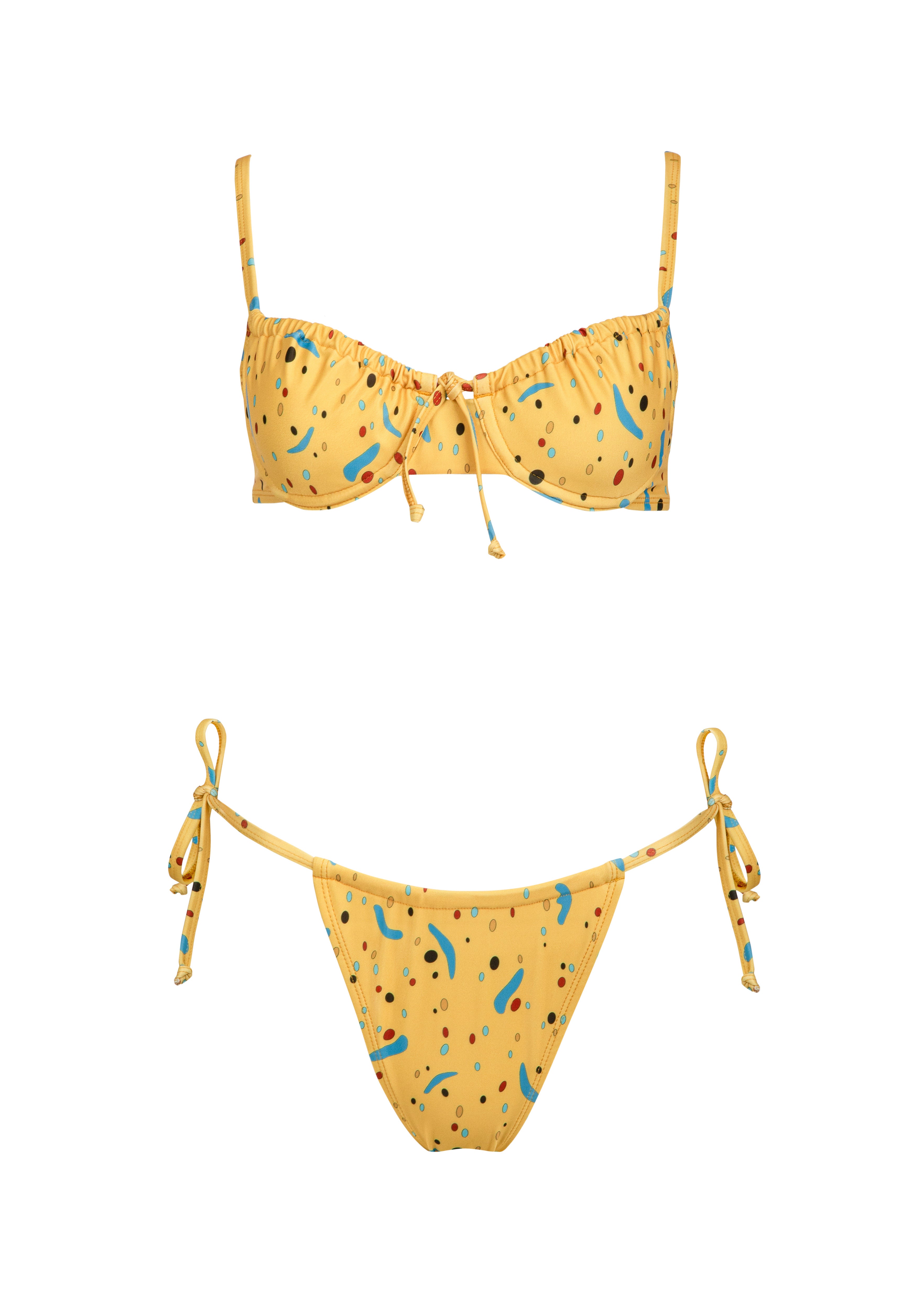 Elisabeth Bikini - Yellow Boddarti - Set