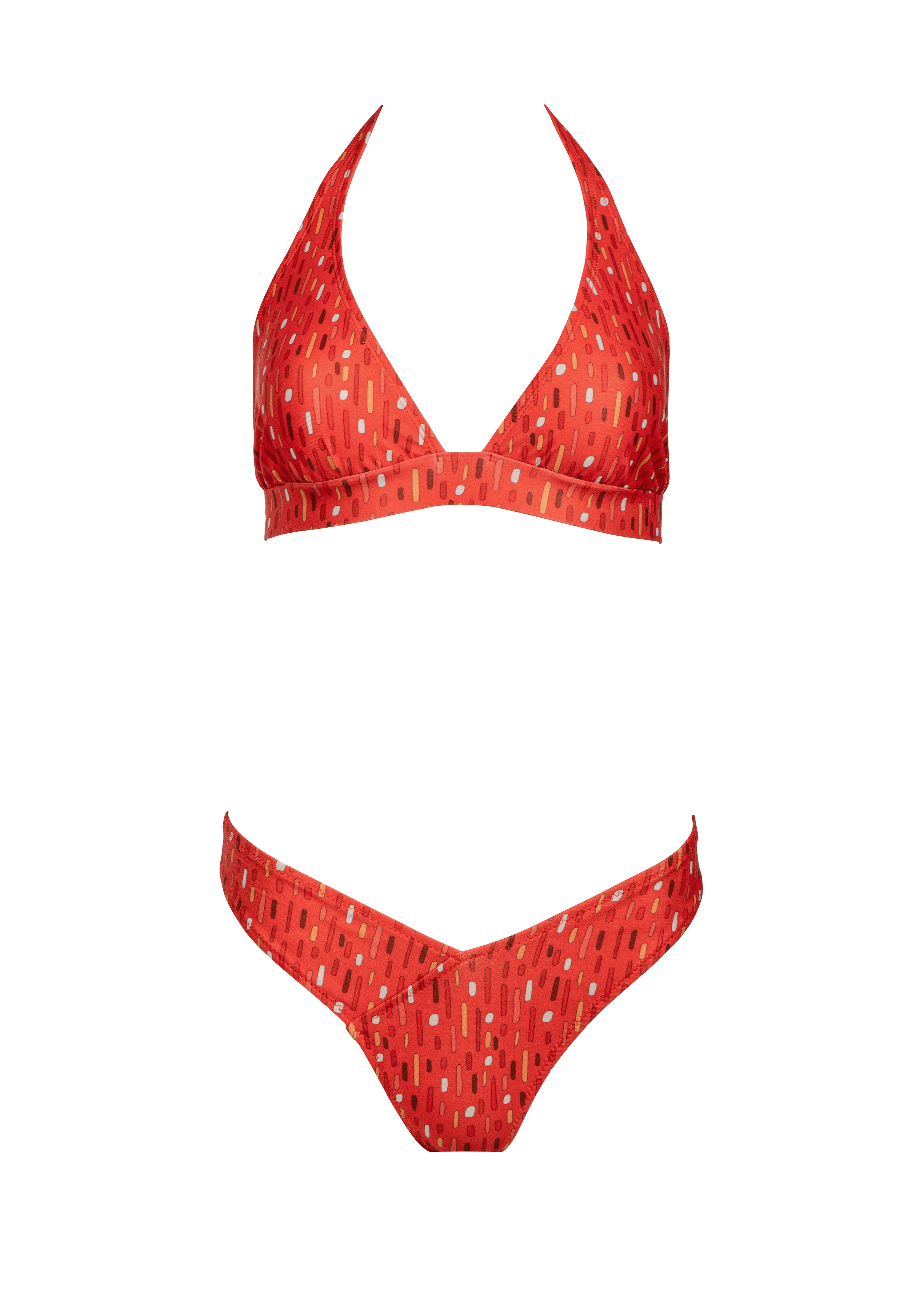 Marilia Bikini - Red Lionfish - Set