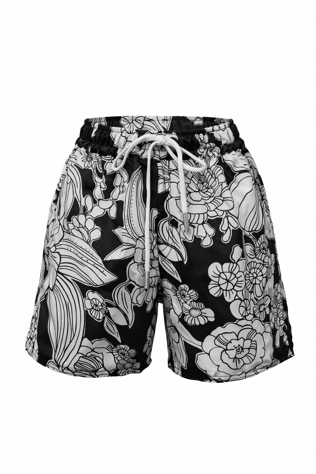 Aris Swim Shorts - Black Emily Floral