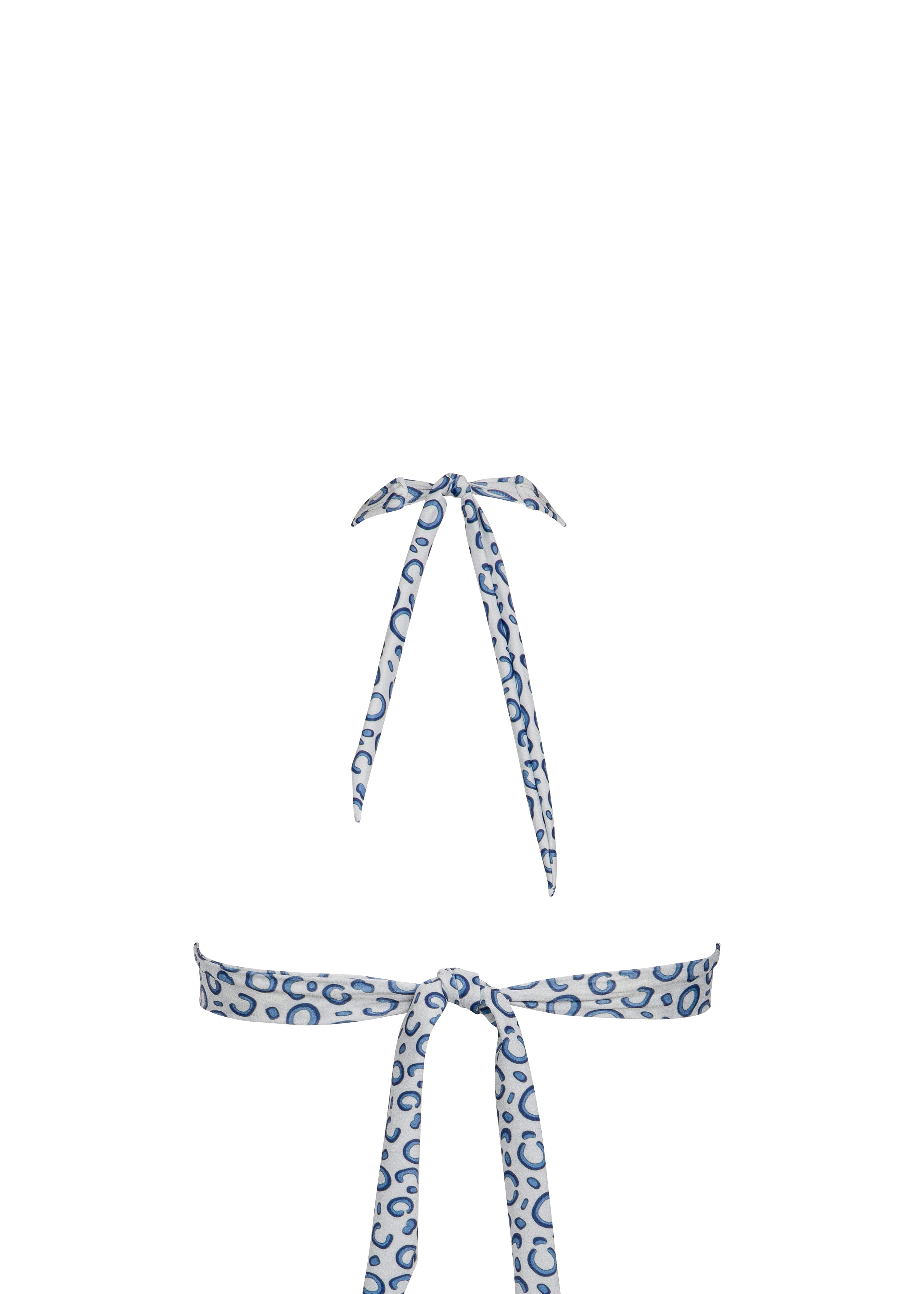 Marilia Bikinioberteil - Weißer Pfau